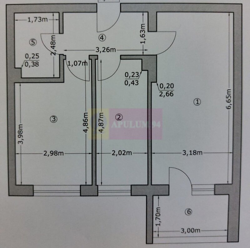 Apartament 2 cam 58mp Metrou Aparatorii Patriei + loc parcare inclus